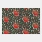 Poker Dice en Poker Chips Artistic Wrapping Paper (Voorkant)