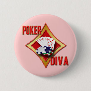 POKER DIVA RONDE BUTTON 5,7 CM