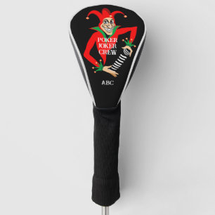Poker Driver Hoesje - - Poker Joker Golfheadcover