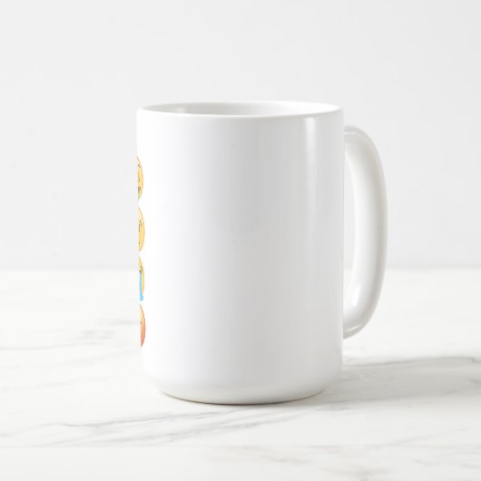 Poker Face à la tasse (Devant droit)