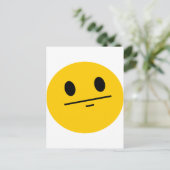 Poker Face Briefkaart (Staand voorkant)