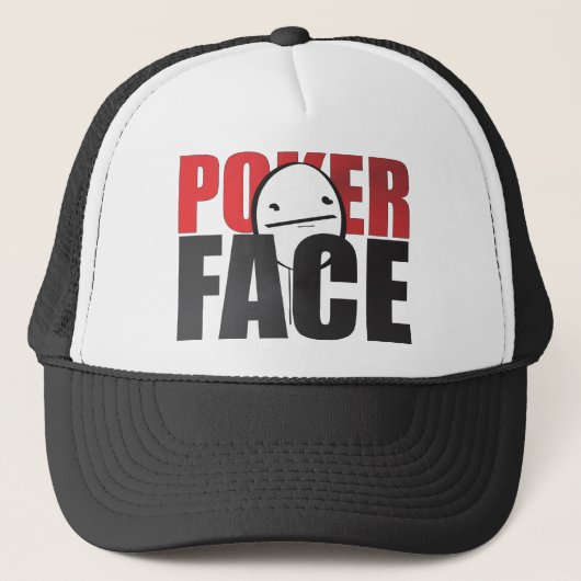 Poker Face Pet! Trucker Pet (Voorkant)