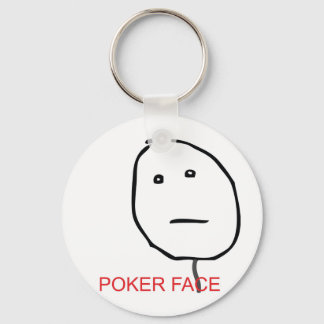 Poker Face Sleutelhanger