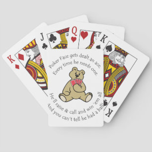 Poker Face-speelkaarten Speelkaarten
