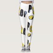 Poker Finals Chips Logo Dames Fullprint Leggings (Devant)