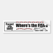 Poker Fish bumpersticker (Voorkant)