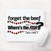 Poker Fish mousepad Muismat (Met muis)