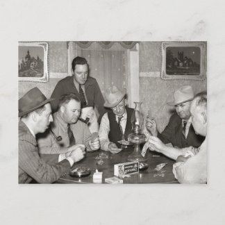 Poker Game, 1939 Briefkaart
