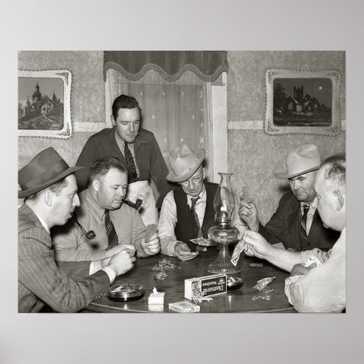 Poker Game, 1939.  foto Poster (Voorkant)