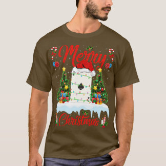 Poker Game Lights Xmas - kerstman kerstman T-shirt