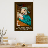 Poker Game POSTER (Cartes de Dealing Chien) (Cuisine)