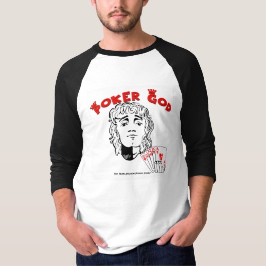 poker god t-shirt (Voorkant)