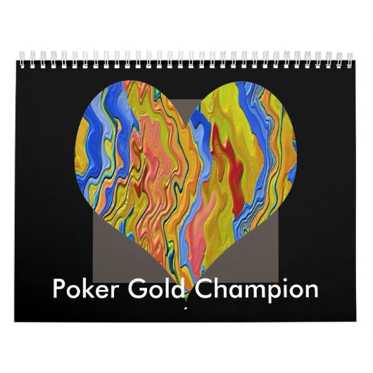 Poker Gold Champion Kalender (Hoes)