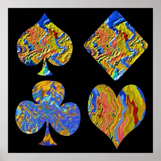 Poker Gold Champion Poster (Voorkant)