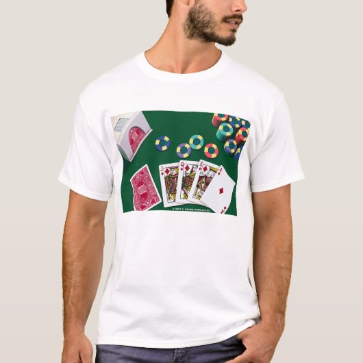 Poker Hand T-shirt (Voorkant)