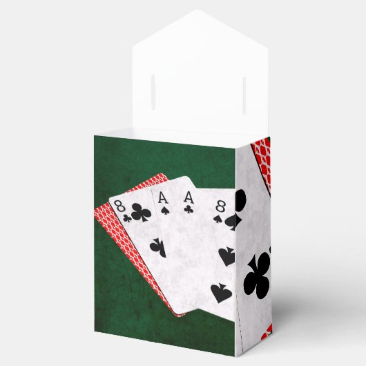 Poker Hands - Dead Man Hand Bedankdoosjes (Geopend)