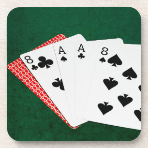 Poker Hands - Dead Man Hand Drankjes Onderzetter