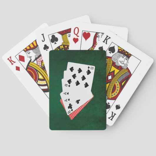 Poker Hands - Dead Man Hand Speelkaarten (Achterkant)