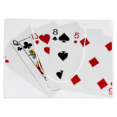 Poker Hands - High Card - ACE Large Cadeauzakje (Achterkant)