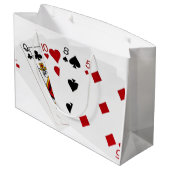 Poker Hands - High Card - ACE Large Cadeauzakje (Achterkant Gekanteld)