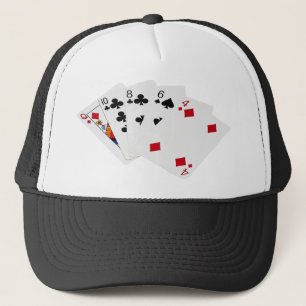 Poker Hands - High Card - Queen Trucker Pet