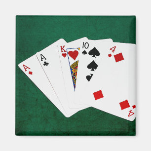 Poker Hands - One Pair - Ace Magneet