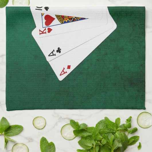 Poker Hands - One Pair - Ace Theedoek (Gevouwen)