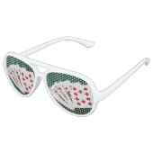 Poker Hands - Royal Flush - Diamonds Suit Aviator Zonnebril (Gekanteld)