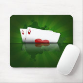 Poker Hold'em Mousepad Muismat (Met muis)