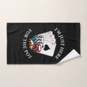 Poker I Am Just Here For The Pot Handdoek (Handdoek)