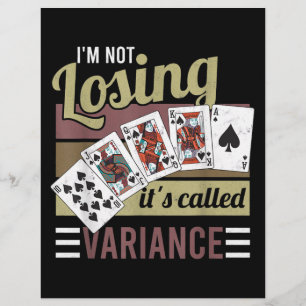 Poker Ik verlies het heet variantie Flyer