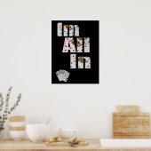 Poker Im helemaal in, Poster (Keuken)