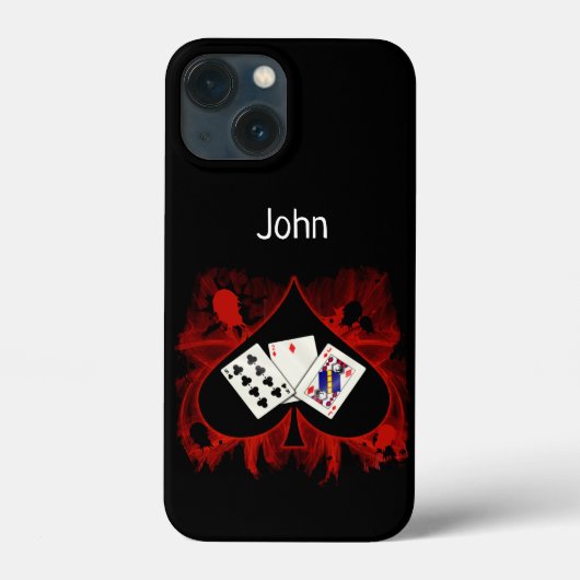 Poker iPhone 13 Hoesje (Achterkant)