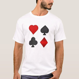 Poker: Kaartgroepen afspelen: T-shirt: Zwarte Jack T-shirt