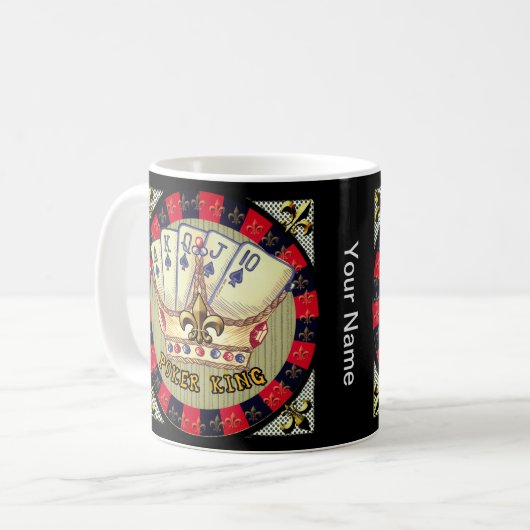 Poker King mug (Devant gauche)