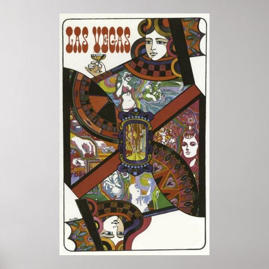 Poker las Vegas Poster (Voorkant)