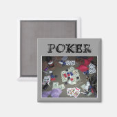 Poker Magnet Magneet (Voorkant / Achterkant)