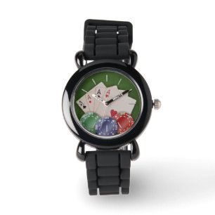 Poker Mania Horloge