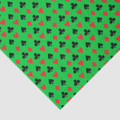 Poker Mini Kaart Kostuums Tissuepapier (Detail)