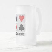 Poker mok - kies stijl & kleur (Voorkant rechts)