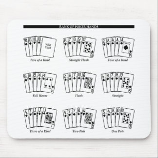 poker mousepad muismat
