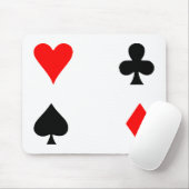 Poker Mousepad Muismat (Met muis)