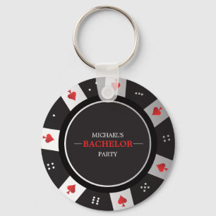 Poker Nacht Verjaardagsfeest Las Vegas Casino Favo Sleutelhanger
