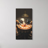 Poker Night Canvas Afdruk (Voorkant)