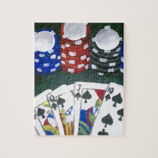 Poker Night Legpuzzel (Verticaal)