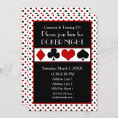 Poker Night | Pokerthema | Kaarten (Voorkant / Achterkant)