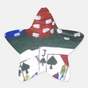 Poker Night Ster Sticker
