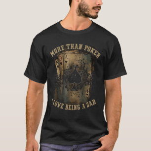 Poker Papa Beste Papa Ooit Casino Speler Gambler F T-shirt