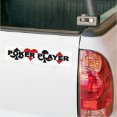 Poker Player bumpersticker (Op Truck)