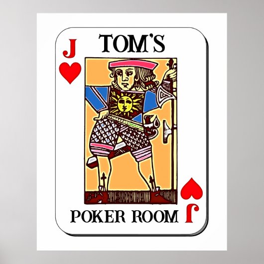 Poker Poster - - Hartenboer (Voorkant)